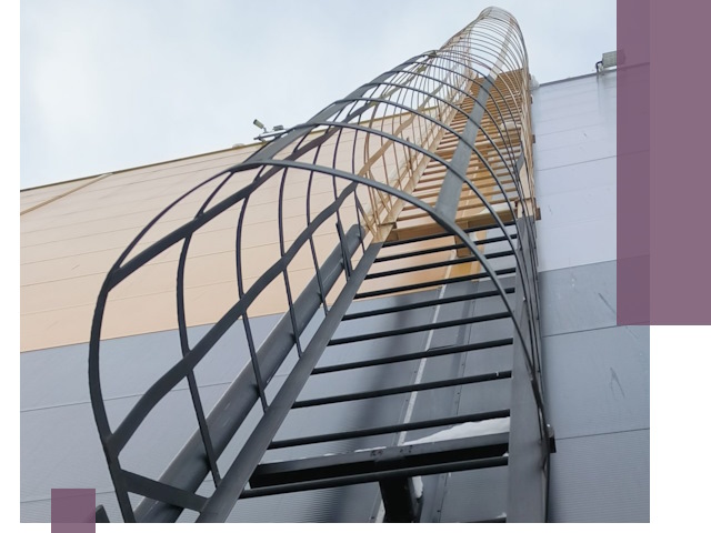 Изготовление и монтаж пожарных лестниц в Сарапуле профессионально