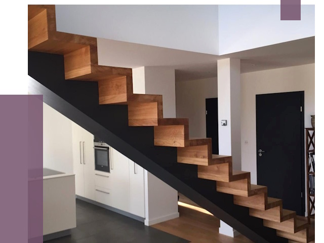 Изготовление деревянных лестниц в Сарапуле от 87754 руб. | ПРОЛЁТ-Срл