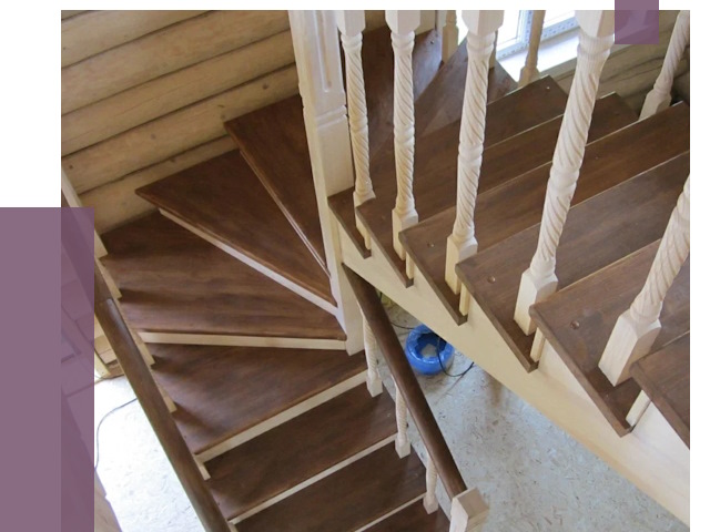 Реставрация деревянных лестниц в Сарапуле от 4336 руб.