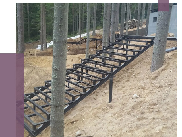 Монтаж металлических лестниц в Сарапуле от 13679 руб. 