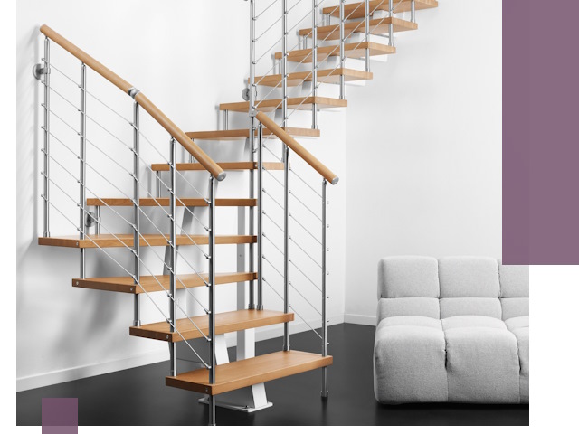 Модульные лестницы под ключ в Сарапуле — монтаж и изготовление