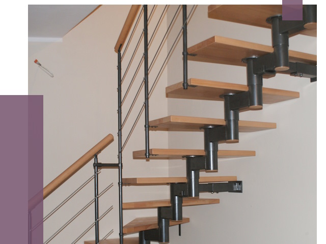 Изготовление модульных лестниц в Сарапуле от 11615 руб. 