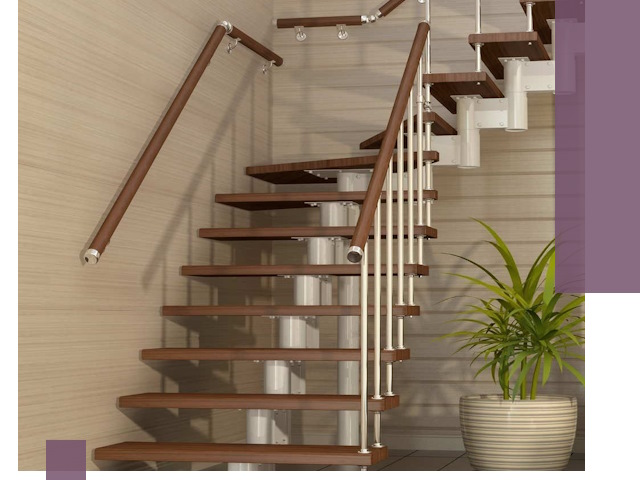 Изготовление модульных лестниц под ключ в Сарапуле