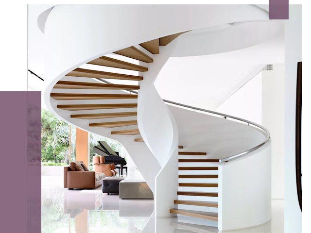 Винтовые лестницы в Сарапуле под ключ от 49039 руб. | ПРОЛЁТ-Срл