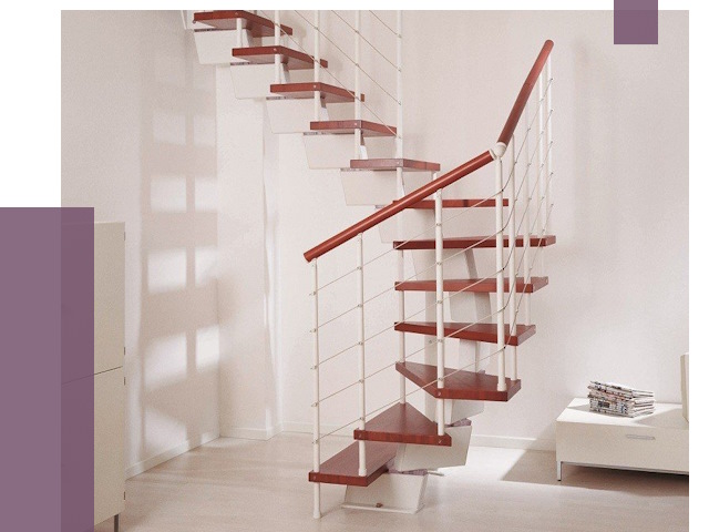 Изготовление лестниц на больцах в Сарапуле от 9808 руб. | ПРОЛЁТ-Срл
