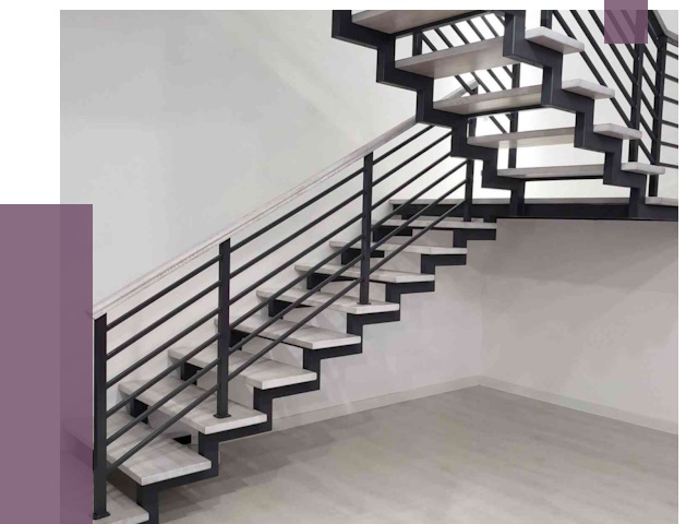 Лестницы на металлокаркасе под ключ в Сарапуле от 12905 руб. | ПРОЛЁТ-Срл