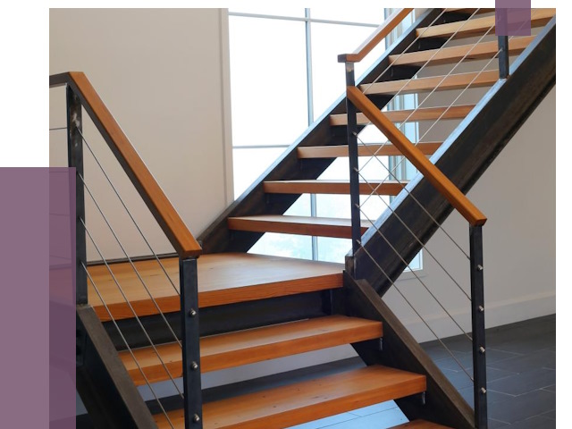 Изготовление лестниц на металлокаркасе в Сарапуле от 19099 руб. | ПРОЛЁТ-Срл