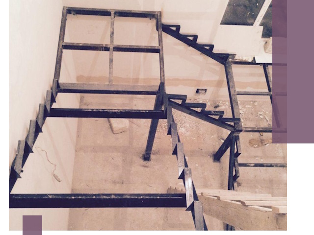 Монтаж лестниц на металлокаркасе в Сарапуле быстро и качественно