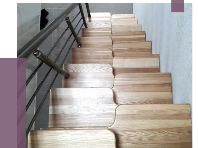 Лестницы гусиный шаг в Сарапуле от 13163 руб. под ключ | ПРОЛЁТ-Срл