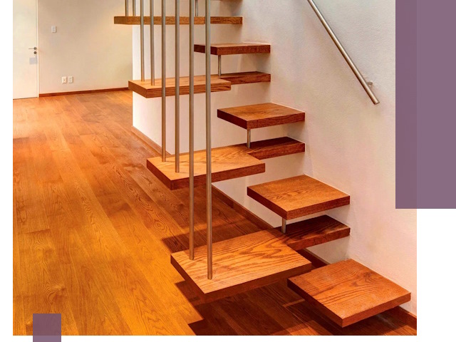 Лестницы «гусиный шаг» на заказ в Сарапуле для узких пространств