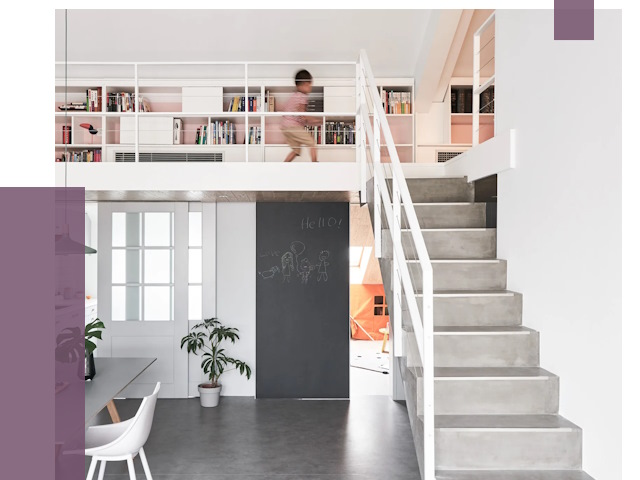 Лестницы для двухуровневой квартиры в Сарапуле от 178089 руб. | ПРОЛЁТ-Срл