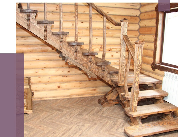 Лестницы в баню в Сарапуле от 19306 руб. — изготовление | ПРОЛЁТ-Срл