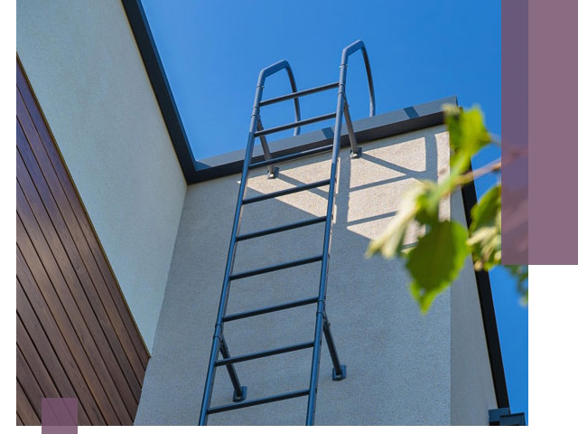 Лестницы на крышу в Сарапуле — изготовление, монтаж, демонтаж