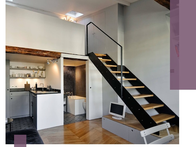 Лестницы на антресоль под ключ в Сарапуле — изготовление и монтаж