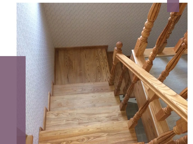 Сосновые лестницы в Сарапуле под ключ от 8156 руб.  | ПРОЛЁТ-Срл