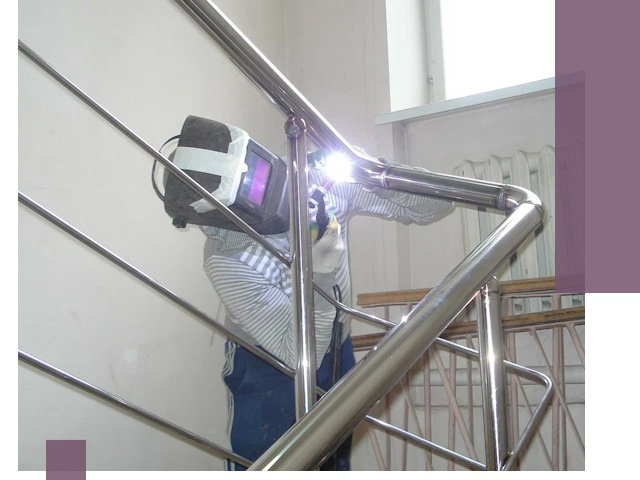 Монтаж перил и ограждений качественно в Сарапуле