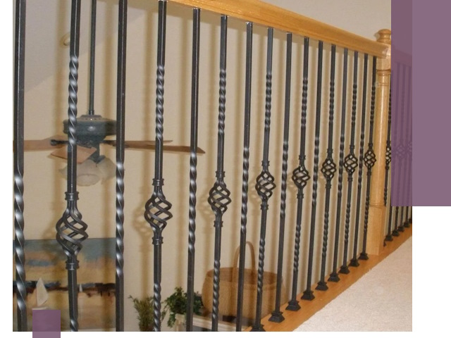 Изготовление и монтаж кованных перил в Сарапуле под ключ