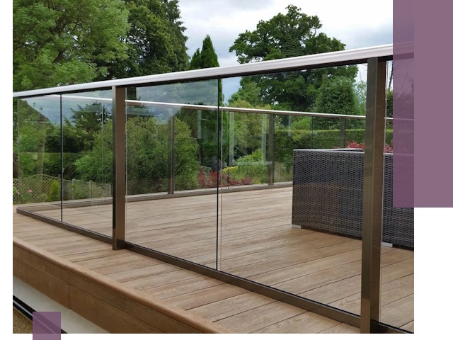 Алюминиевые перила на заказ в Сарапуле — монтаж и гарантия