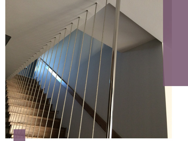 Тросовые перила под ключ в Сарапуле — производство и монтаж