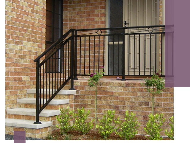 Уличные перила из металла под ключ в Сарапуле