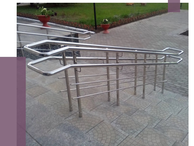 Перила для инвалидов в Сарапуле от 7660 руб. под ключ | ПРОЛЁТ-Срл