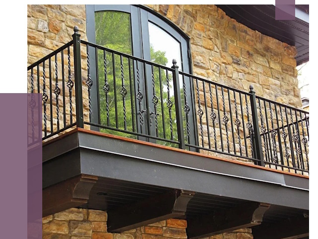Балконные ограждения в Сарапуле от 8104 руб. — купить | ПРОЛЁТ-Срл