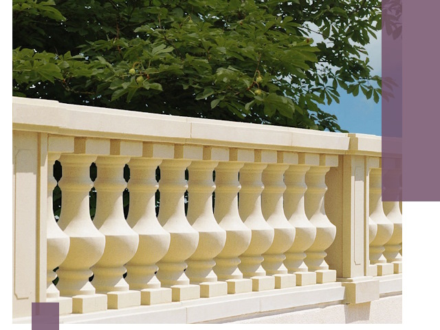 Установка балюстрады в Сарапуле: изготовление и монтаж под ключ