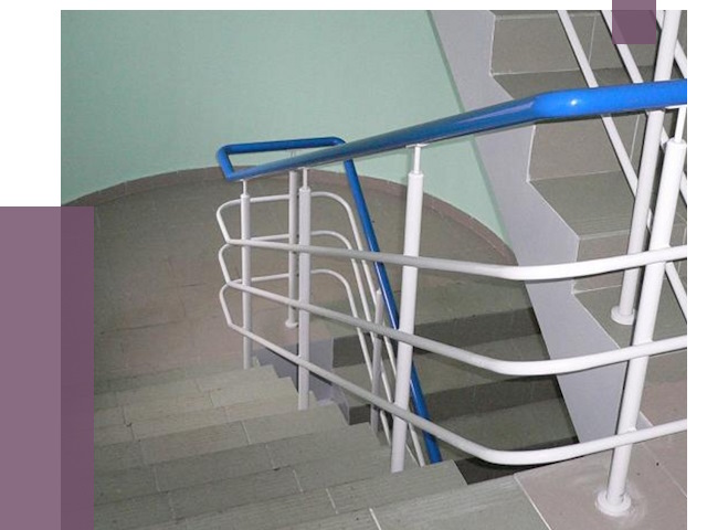 Перила в подъезде в Сарапуле — установка и замена от 7485 руб. | ПРОЛЁТ-Срл