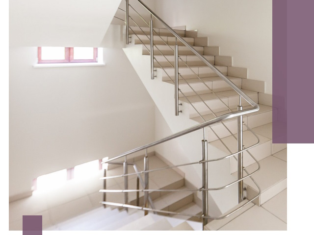 Установка и замена перил в подъезде в Сарапуле