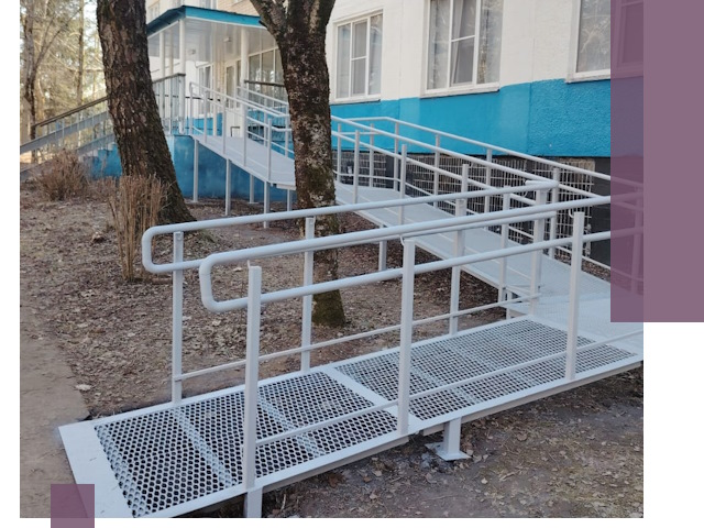 Пандусы под ключ в Сарапуле: изготовление, монтаж и демонтаж