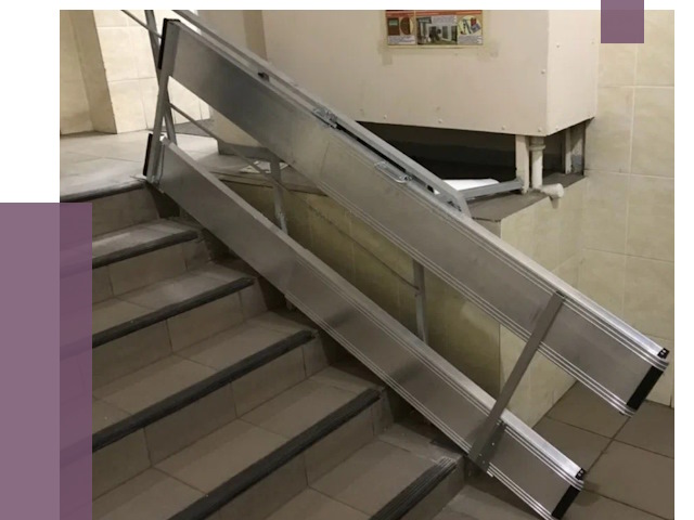 Откидные пандусы в Сарапуле от 6711 руб. — купить | ПРОЛЁТ-Срл