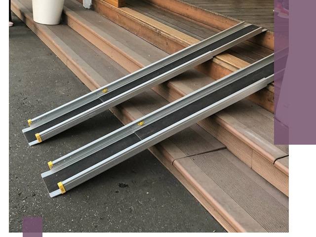 Телескопические пандусы под ключ в Сарапуле — изготовление и монтаж