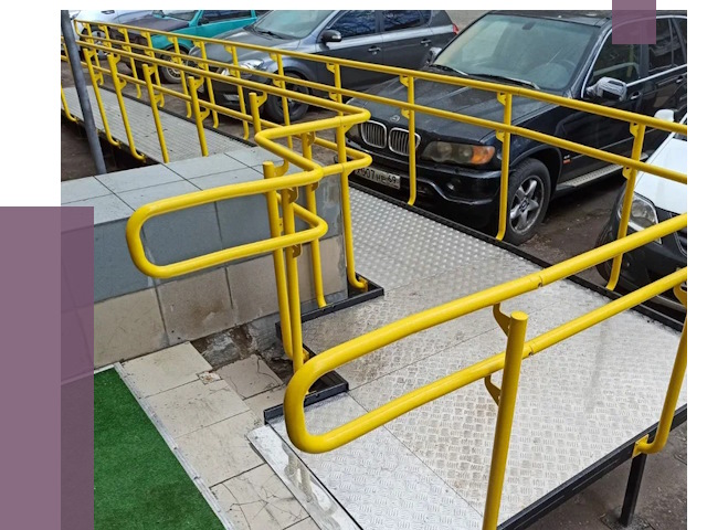 Стационарные пандусы в Сарапуле от 12389 руб. | ПРОЛЁТ-Срл