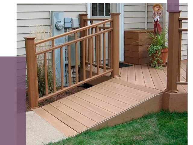 Пандус на крыльцо в Сарапуле под ключ от 7846 руб.