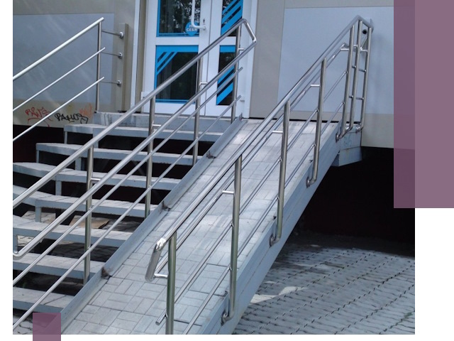 Пандус на крыльцо под ключ в Сарапуле: монтаж и изготовление