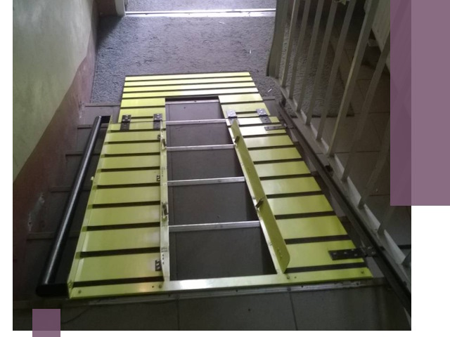 Профессиональный монтаж пандуса в подъезд в Сарапуле