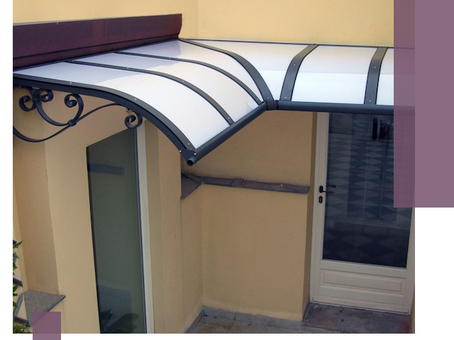 Монтаж козырьков любой сложности в Сарапуле под ключ