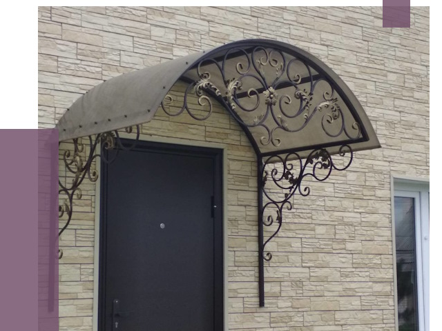 Ремонт козырьков в Сарапуле от 7485 руб.  | ПРОЛЁТ-Срл