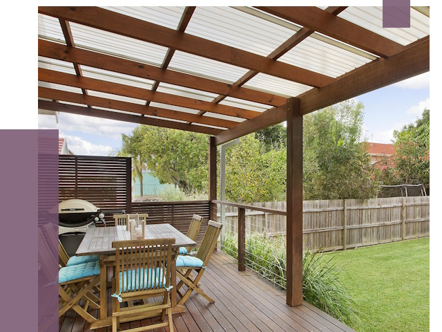 Навесы во двор в Сарапуле от 12802 руб. — монтаж | ПРОЛЁТ-Срл