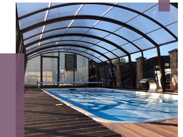 Навесы для бассейна в Сарапуле от 16931 руб. под ключ | ПРОЛЁТ-Срл