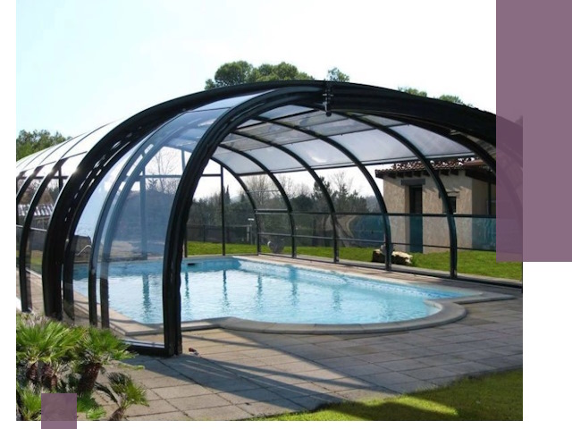 Навесы для бассейна в Сарапуле: изготовление и монтаж под ключ