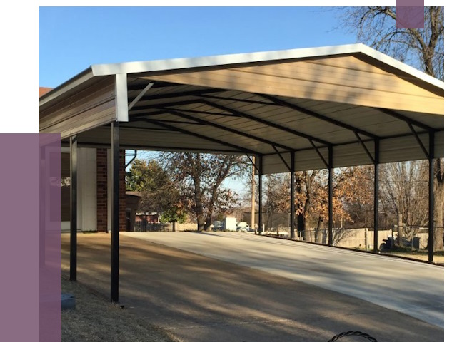 Двускатные навесы в Сарапуле от 8104 руб. | ПРОЛЁТ-Срл