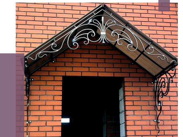 Металлические козырьки в Сарапуле от 10789 руб. 