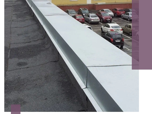 Изготовление парапетов из металла и нержавейки в Сарапуле