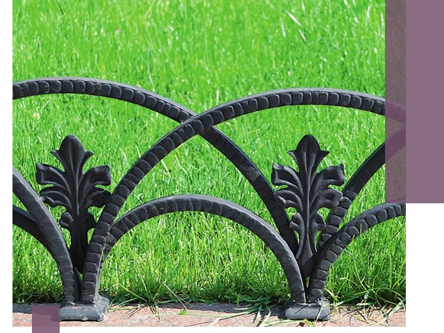 Декоративные металлические бордюры под ключ в Сарапуле