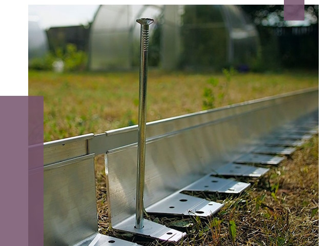 Металлические бордюры для газона в Сарапуле от 4336 руб. | ПРОЛЁТ-Срл