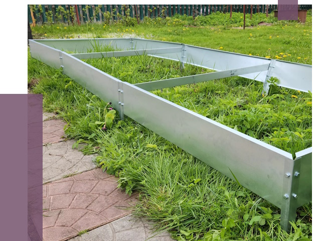 Металлические бордюры для грядок в Сарапуле от 1807 руб. 