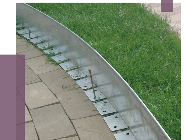 Металлические бордюры для тротуаров в Сарапуле от 8775 руб.