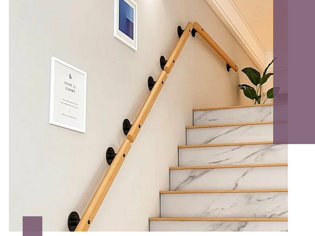 Поручни металлические и деревянные под ключ в Сарапуле