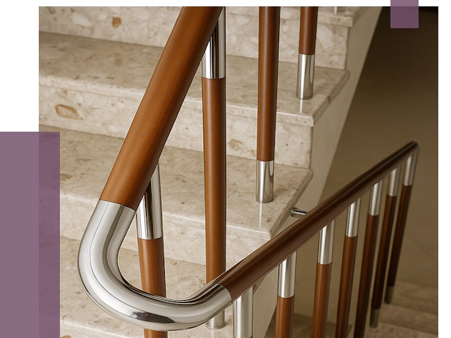 Монтаж поручней в Сарапуле от 9808 руб. монтаж под ключ | ПРОЛЁТ-Срл